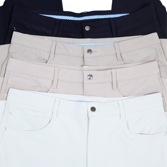 FootJoy FJ Athletic Fit Golf Pants Mens 35x30 Performance Chinos Bundle Lot of 4 - Picture 2 of 9